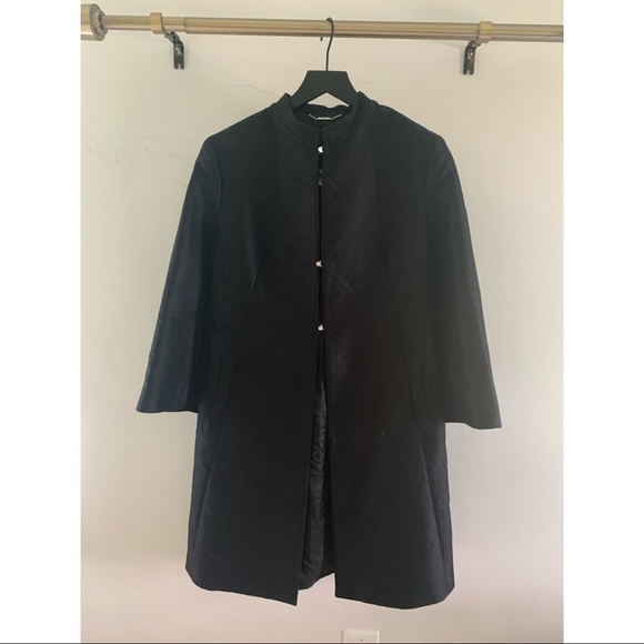 Black button up jacket - Picture 2 of 2